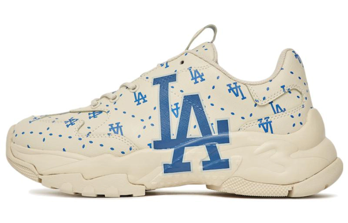 MLB Bigball Chunky Monogram LA Dodgers 'Beige White Blue'