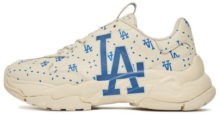 MLB Bigball Chunky Monogram LA Dodgers 'Beige Putih Biru' 3ASHMS13N-07IVS Buy MLB Bigball Chunky Monogram LA Dodgers 'Beige Putih Biru' 3ASHMS13N-07IVS