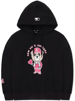 MLB 블랙 베어 그래픽 긴팔 맨투맨 유니섹스 - 블랙 3AHDE0126-50BKS Order MLB 블랙 베어 그래픽 긴팔 맨투맨 유니섹스 - 블랙 3AHDE0126-50BKS