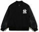 Buy MLB Black Patchwork Crewneck Pullover Baseball Jacket Unisex Couple Style. 31JPU9111-50L