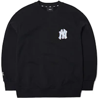 MLB Black Printed Crewneck Long-Sleeve Sweatshirt 3AMTX0114-50BKS MLB Black Printed Crewneck Long-Sleeve Sweatshirt 3AMTX0114-50BKS