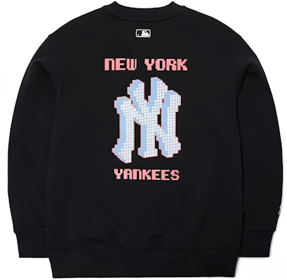 MLB Black Printed Crewneck Long-Sleeve Sweatshirt 3AMTX0114-50BKS Lookbook MLB Black Printed Crewneck Long-Sleeve Sweatshirt 3AMTX0114-50BKS
