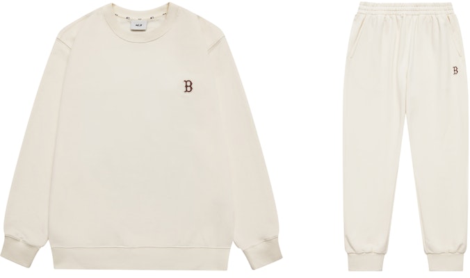 MLB Boston Red Sox 23FW Cream Unisex Relaxed Fit Comfortable Sweatshirt Set 3AMTB0134-43CRD Buy MLB Boston Red Sox 23FW Cream Unisex Relaxed Fit Comfortable Sweatshirt Set 3AMTB0134-43CRD