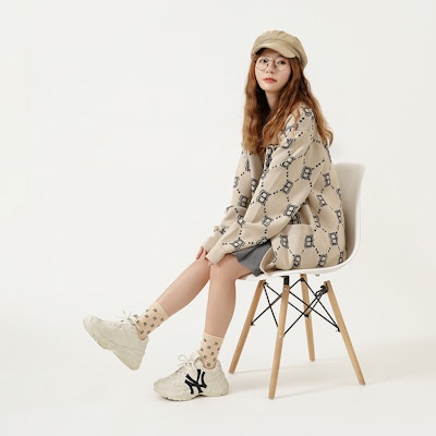 MLB Boston Red Sox All-Over Logo Knit Sweater Beige Unisex - Fall Edition. 3AKCM0221-43BGS Shop MLB Boston Red Sox All-Over Logo Knit Sweater Beige Unisex - Fall Edition. 3AKCM0221-43BGS