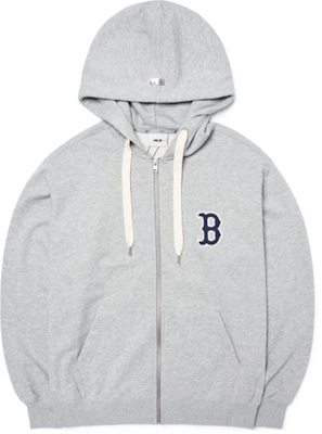 MLB 보스턴 레드삭스 베이직 로고 그레이 후드 집업 남녀공용 스웻셔츠 3ATRB0124-43MGD Order MLB 보스턴 레드삭스 베이직 로고 그레이 후드 집업 남녀공용 스웻셔츠 3ATRB0124-43MGD