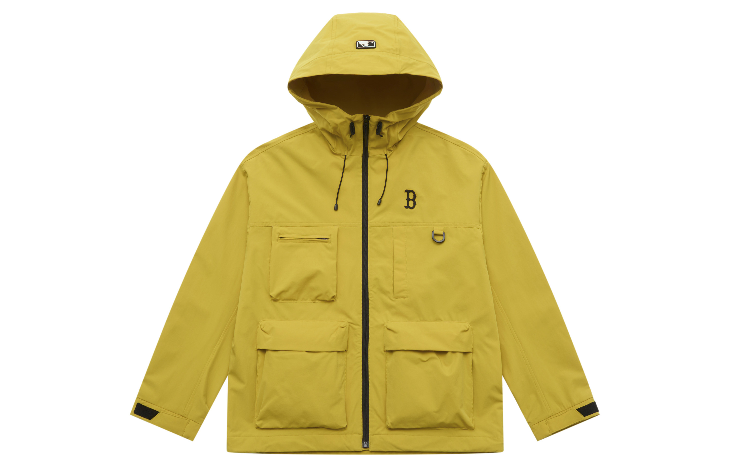 MLB Boston Red Sox Basic Series Yellow Windbreaker Jacket Unisex Casual Outdoor. 3AWJB0554-43YES 圖 2