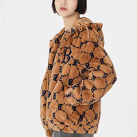 Details for MLB 波士頓紅襪米色羊羔絨防風連帽外套 男女適用。 3AFDM0226-43BGS