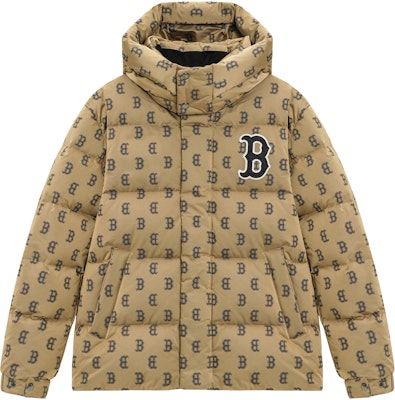 MLB Boston Red Sox Jaket Beige Pendek Hooded Down Unisex Kasual Musim Sejuk 3ADJM0426-43BGS Order MLB Boston Red Sox Jaket Beige Pendek Hooded Down Unisex Kasual Musim Sejuk 3ADJM0426-43BGS