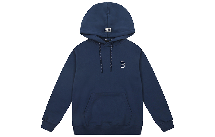 MLB Boston Red Sox Big Logo Embroidered Hoodie Unisex College Style 31HD08111-43N 圖 3