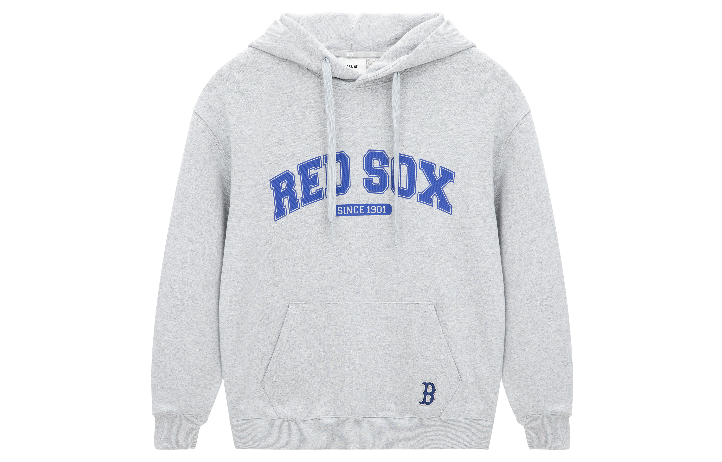 MLB Boston Red Sox Collegiate Logo Hoodie 23FW Unisex Gray 3AHDV0134-43MGS