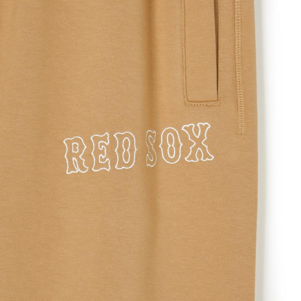 Purchase Pantalones Casuales Unisex MLB Boston Red Sox Dia Monograma Camel 3APTM0244-43CAS