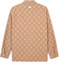 Lookbook MLB Boston Red Sox Diamond Floral Embroidered Retro Zip Jacket Beige Unisex 3AWSM0441-43CAL
