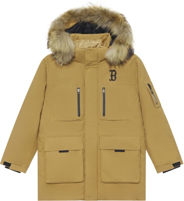 MLB Boston Red Sox FW24 Unisex Parka Camel Fur Hood Goose Down Coat Longline. 3ADJB1346-43CAS Buy MLB Boston Red Sox FW24 Unisex Parka Camel Fur Hood Goose Down Coat Longline. 3ADJB1346-43CAS