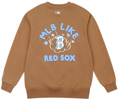 MLB Boston Red Sox Graffiti Cloud Lightning Hoodie Brown Unisex 31MT02041-43B MLB Boston Red Sox Graffiti Cloud Lightning Hoodie Brown Unisex 31MT02041-43B