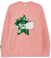 MLB Boston Red Sox Graphic Crewneck Sweatshirt Unisex Pink 3AMTL0231-43COL MLB Boston Red Sox Graphic Crewneck Sweatshirt Unisex Pink 3AMTL0231-43COL