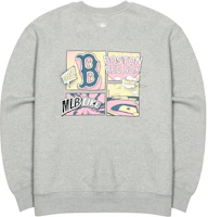 MLB Boston Red Sox Graphic Print Crewneck Long Sleeve Sweatshirt Unisex - Grey 3AMTL0426-43MGS MLB Boston Red Sox Graphic Print Crewneck Long Sleeve Sweatshirt Unisex - Grey 3AMTL0426-43MGS