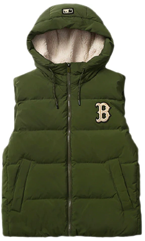 mlb-boston-red-sox-hooded-down-vest-jacket-winter-unisex-army-green-31-dv-02061-43-k
