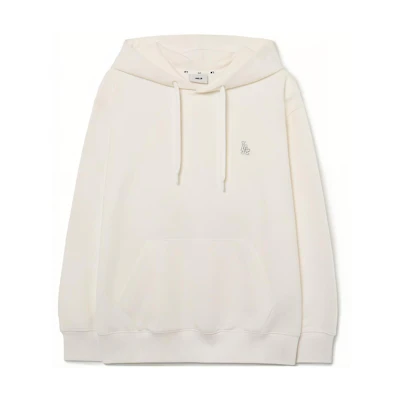 MLB Boston Red Sox Letter Embroidered Hoodie Unisex Cream Color 3AHDB0131-07CRS