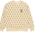 Lookbook MLB 波士頓紅襪字母印花復古米色長袖衛衣 男女款 3AMTM0614-43BGS