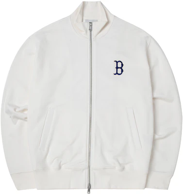 MLB Boston Red Sox Logo Embroidered Cream Long Sleeve Jacket Unisex 3ATRM0441-43CRS Order MLB Boston Red Sox Logo Embroidered Cream Long Sleeve Jacket Unisex 3ATRM0441-43CRS