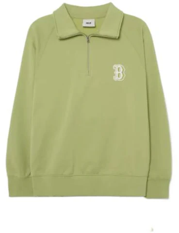 mlb-boston-red-sox-logo-embroidered-half-zip-polo-sweatshirt-olive-unisex-3-amtb-0331-43-oll