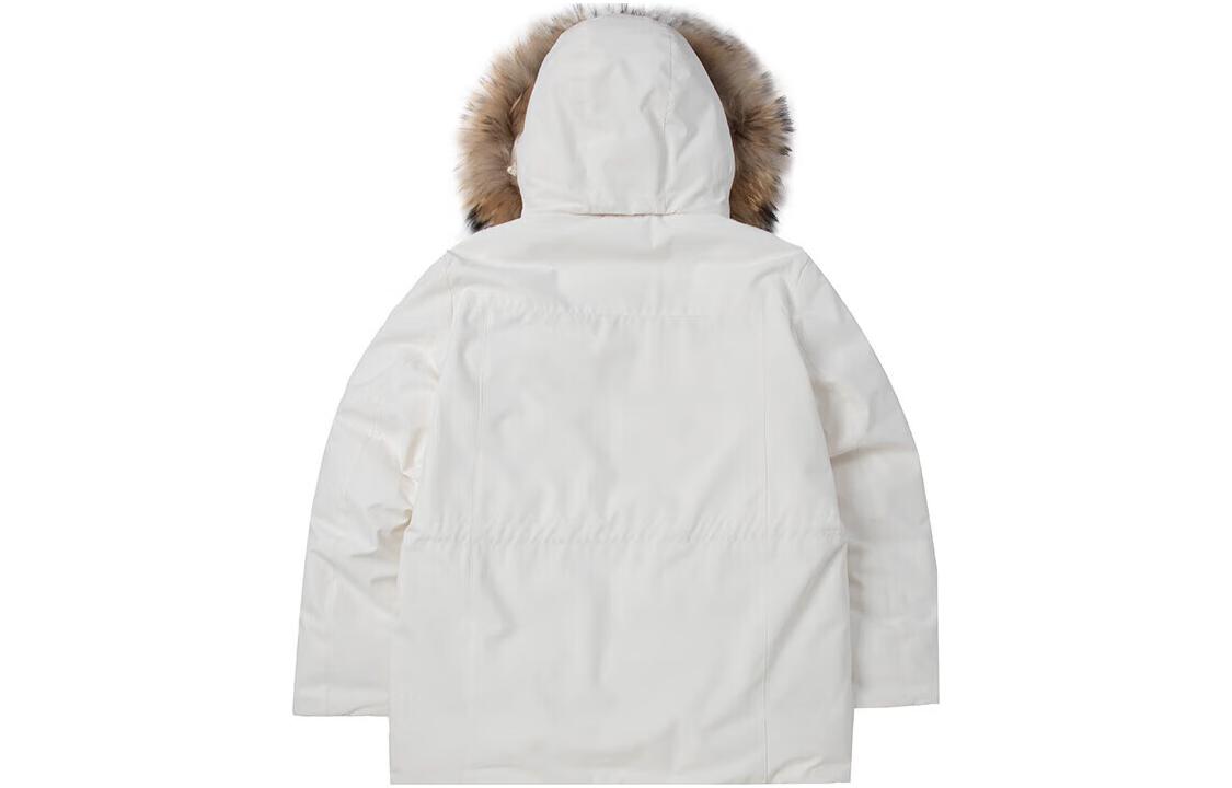 Lookbook MLB波士顿红袜队标绣花连帽羽绒外套男女款 3ADJB0836-43CRS