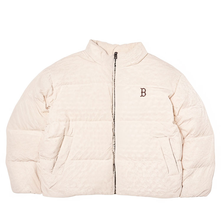 Order Chaqueta Unisex MLB Boston Red Sox Logo Bordado Marfil Blanco. 3ADJM1846-43CRD