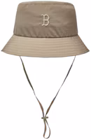 MLB Boston Red Sox Logo Nylon Bucket Hat Beige Unisex Couple Style 3AHTB025N-43BGD MLB Boston Red Sox Logo Nylon Bucket Hat Beige Unisex Couple Style 3AHTB025N-43BGD