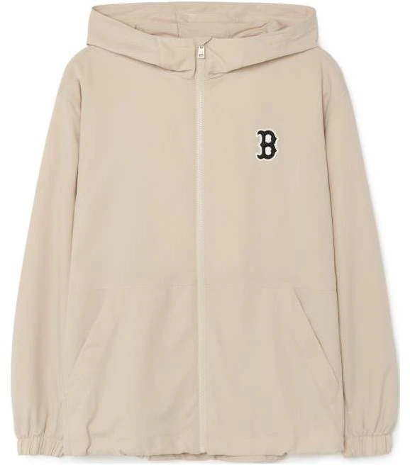 mlb-boston-red-sox-logo-patch-zip-up-hoodie-jacket-beige-unisex-3-awjb-0131-43-bgl