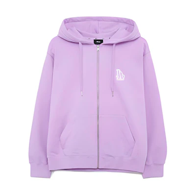 MLB Boston Red Sox Logo Patch Zip-Up Hoodie Purple Unisex Sweatshirt 3ATRB0131-07LDL