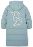 MLB Boston Red Sox Logo Print Oversized Matte Down Jacket Light Blue Unisex 3ADJB1836-43MTM MLB Boston Red Sox Logo Print Oversized Matte Down Jacket Light Blue Unisex 3ADJB1836-43MTM