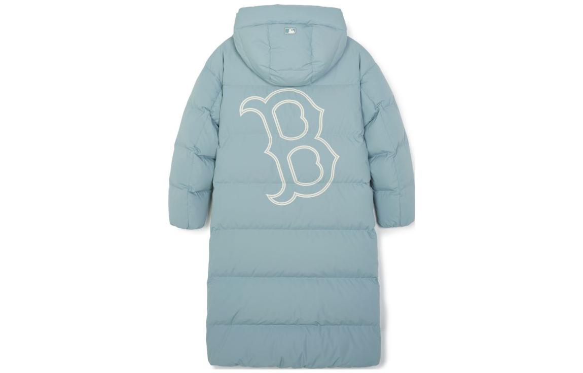 Order MLB ボストンレッドソックス ロゴプリント オーバーサイズ ダウンジャケット ライトブルー ユニセックス 3ADJB1836-43MTM