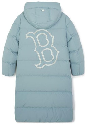 MLB ボストンレッドソックス ロゴプリント オーバーサイズ ダウンジャケット ライトブルー ユニセックス 3ADJB1836-43MTM Order MLB ボストンレッドソックス ロゴプリント オーバーサイズ ダウンジャケット ライトブルー ユニセックス 3ADJB1836-43MTM