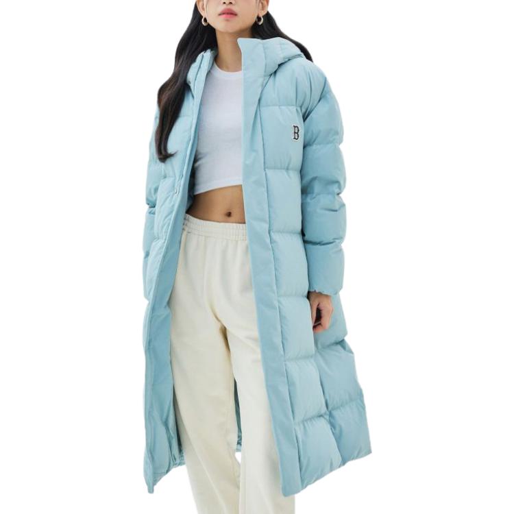 Details for MLB ボストンレッドソックス ロゴプリント オーバーサイズ ダウンジャケット ライトブルー ユニセックス 3ADJB1836-43MTM