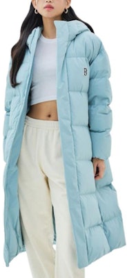 MLB ボストンレッドソックス ロゴプリント オーバーサイズ ダウンジャケット ライトブルー ユニセックス 3ADJB1836-43MTM Details for MLB ボストンレッドソックス ロゴプリント オーバーサイズ ダウンジャケット ライトブルー ユニセックス 3ADJB1836-43MTM