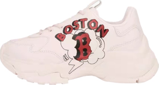 MLB波士顿红袜粉色老爹鞋低帮 32SHCL111-43P Buy MLB波士顿红袜粉色老爹鞋低帮 32SHCL111-43P