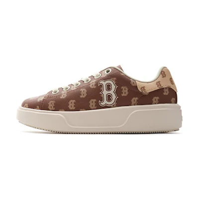 MLB Boston Red Sox Low Top Sneakers 'Deep Brown'