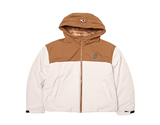 MLB Boston Red Sox Mega Logo Hooded Colorblock Jacket Unisex - Cream 3ADJB0646-43CRD Order MLB Boston Red Sox Mega Logo Hooded Colorblock Jacket Unisex - Cream 3ADJB0646-43CRD