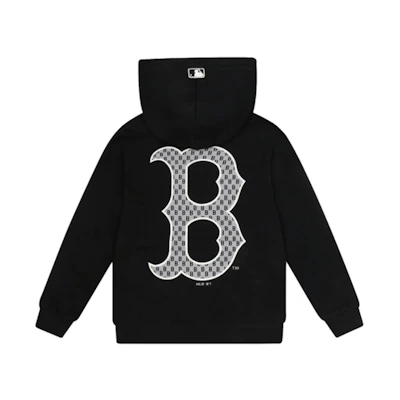 MLB Boston Red Sox Monogram Hoodie Unisex Black 31HDM1041-43L