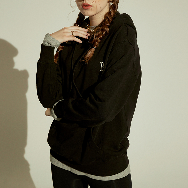 MLB Boston Red Sox Monogram Hoodie Unisex Black 31HDM1041-43L 圖 5