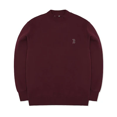MLB Boston Red Sox Pullover Casual Unisex Sweatshirt Maroon Stylish Fit 3AMTEC126-WINERED