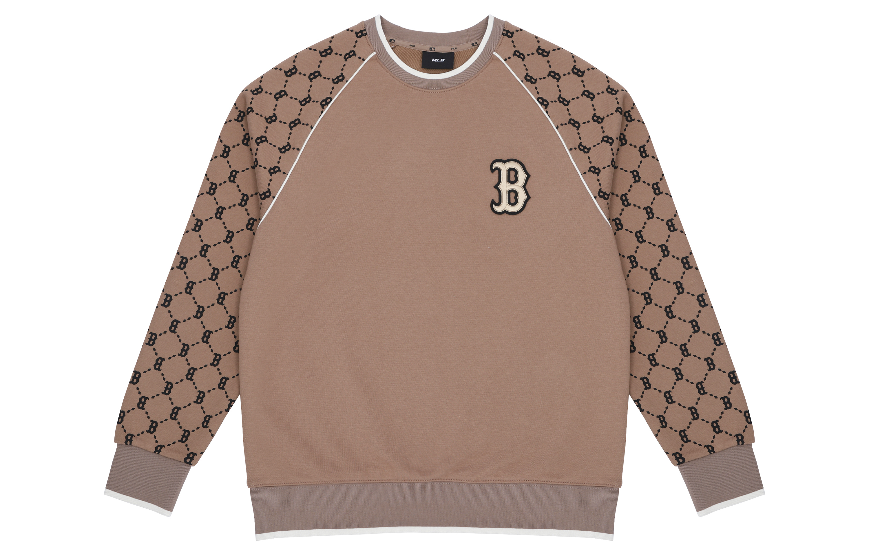 Order MLB Boston Red Sox Retro Crewneck Knit Sweater Unisex - Dark Beige. 3AMTM0814-43BGD