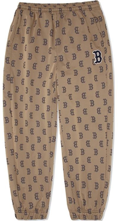 mlb-boston-red-sox-retro-fleece-beige-casual-sweatpants-3-awpm-0426