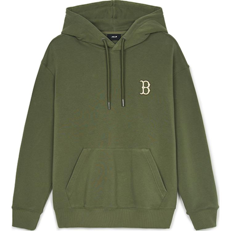MLB Boston Red Sox Retro Soft Hoodie Unisex Beige Casual Long Sleeve 3AHDN1044-43BGD