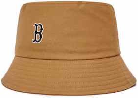MLB Boston Red Sox Rookie Letter Print Cotton Bucket Hat Unisex 3AHT7702N-43BGD MLB Boston Red Sox Rookie Letter Print Cotton Bucket Hat Unisex 3AHT7702N-43BGD