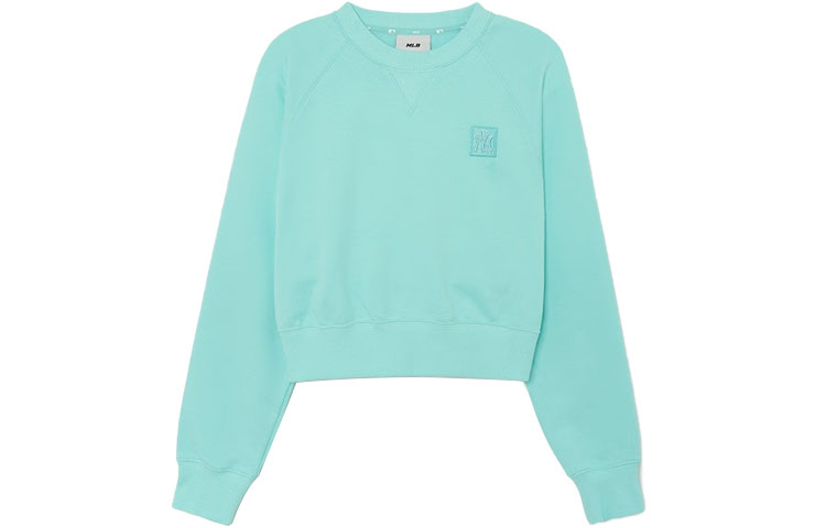 MLB Boston Red Sox Short Logo Embroidered Crewneck Sweatshirt Green Unisex 3FMTB0231-50TQL