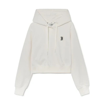 MLB Boston Red Sox Solid Logo Embroidered Ivory Sweatshirt Unisex 3FHDB0231-43IVS