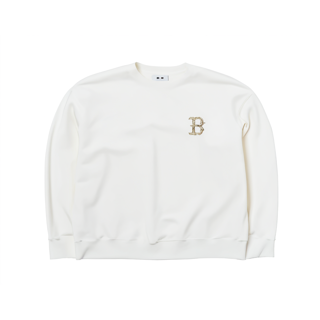 MLB Boston Red Sox Unisex Cream Pullover Crewneck Sweatshirt Long Sleeve 3AMTT0144-43CRS 圖 2