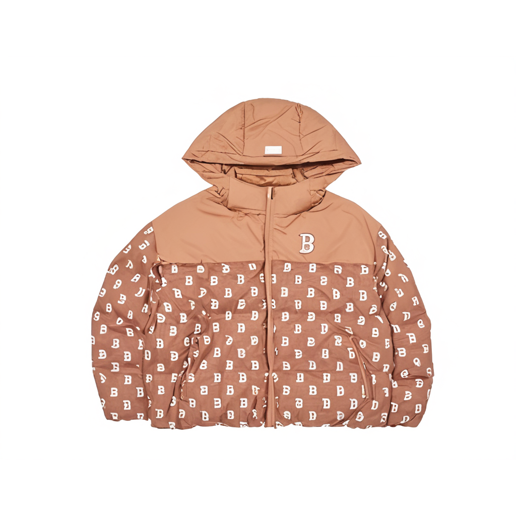 MLB Boston Red Sox Unisex Hooded Zip-Up Long Sleeve Jacket - Camel 3ADJM1446-43CAS