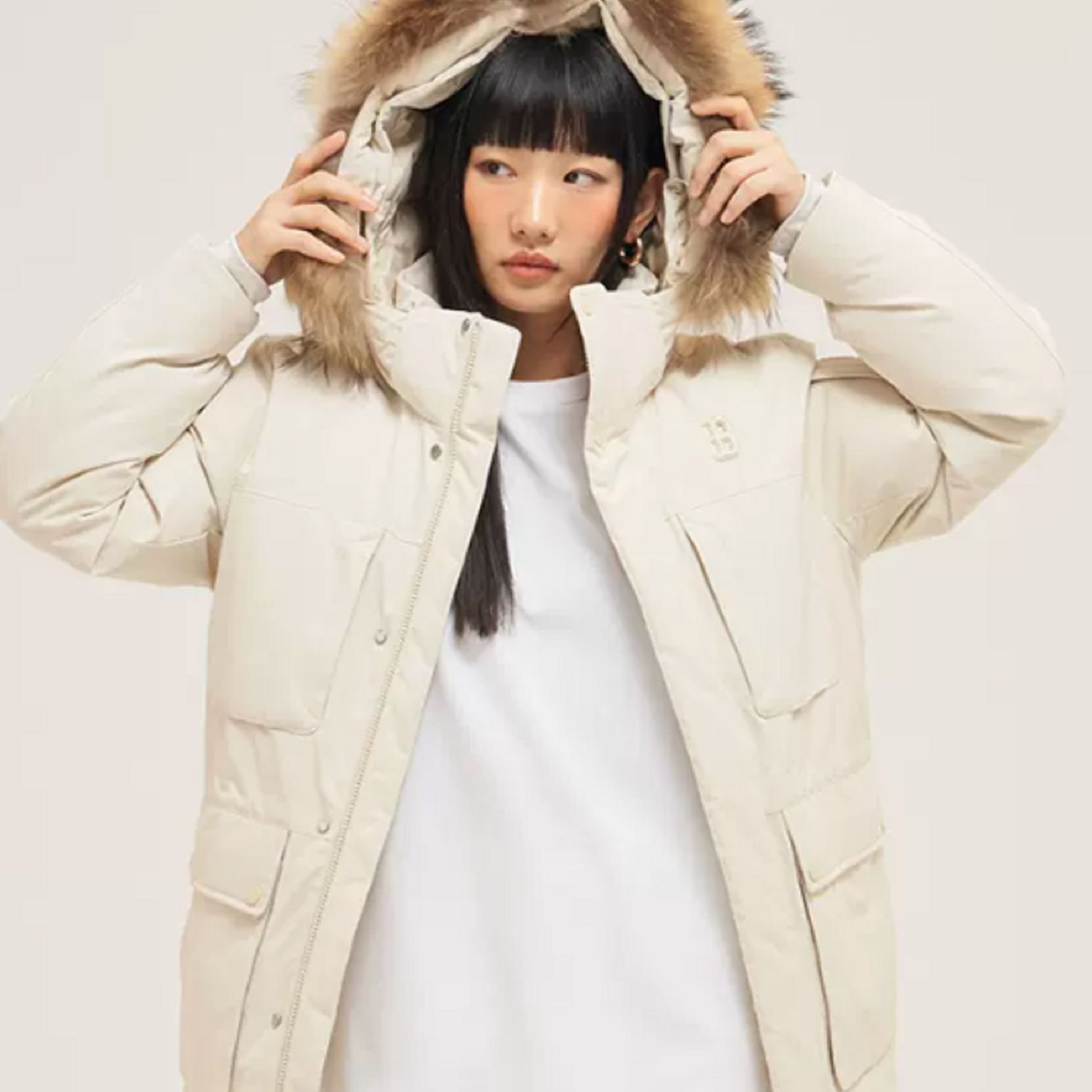 MLB Boston Red Sox Unisex Long Puffer Jacket Hoodie - Loose Fit 3ADJB0836-43BGL 圖 7